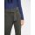 Designer-Bundfalten-Jeans m. Gürtel, kies