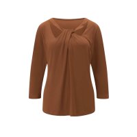 Jerseyshirt m. Cut-Outs, rost