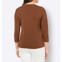 Jerseyshirt m. Cut-Outs, rost