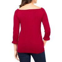 Feinstrickpullover, rot