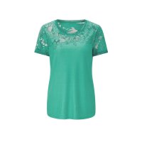 Designer-Ausbrenner-Dessin-Shirt, smaragd