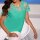 Designer-Ausbrenner-Dessin-Shirt, smaragd