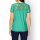 Designer-Ausbrenner-Dessin-Shirt, smaragd