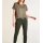 Blouse shirt, olive-gold coloured