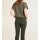 Blouse shirt, olive-gold coloured