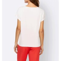 Designer-Druckshirt, ecru-bunt