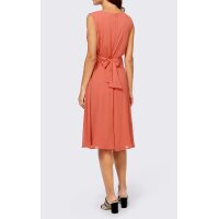 Designer-Cocktailkleid, papaya