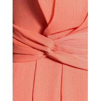 Designer-Cocktailkleid, papaya