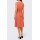 Designer-Cocktailkleid, papaya