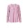 Designer-Shirt m. Spitzeneinsatz, rosé
