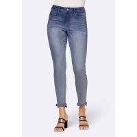 Push-up jeans, blue bleached