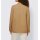 Designer-Jacke m.Häkelspitze, camel-gemustert