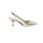 Sling pumps, gold coloured