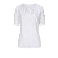 Bluse m. Schluppe, weiß