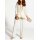 Pullover m. Pailletten, ecru-gold
