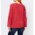 Shirt with crochet, strawberry