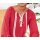 Shirt with crochet, strawberry