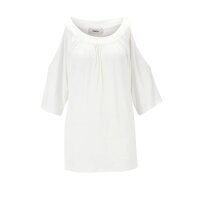 Jerseyshirt m. Cut-Outs, weiß