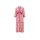 Paisley-Dessin-Druckkleid, ecru-fuchsia