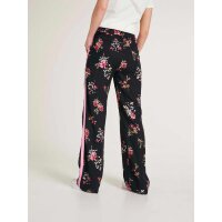 Druckhose, schwarz-bunt