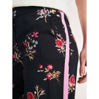 Druckhose, schwarz-bunt