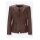 Designer-Lammnappalederjacke, schoko