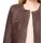 Designer-Lammnappalederjacke, schoko