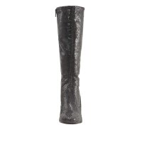 Nappa leather boots, black