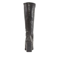 Nappa leather boots, black