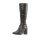 Nappa leather boots, black