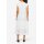 Designer-Spitzenkleid in Stufen-Optik, weiß