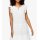 Designer-Spitzenkleid in Stufen-Optik, weiß