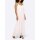 Maxi dress with lace, ecru