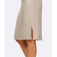 Linen skirt, beige