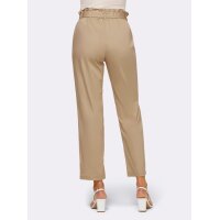 Designer-Stretchhose m.Gürtel, camel