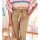 Designer-Stretchhose m.Gürtel, camel