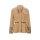Designer-Schößchenjacke m. Stickerei, camel