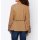 Designer-Schößchenjacke m. Stickerei, camel