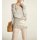 Knit sweater, beige-ecru
