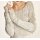 Knit sweater, beige-ecru