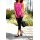 Longtop m. Spitze, fuchsia
