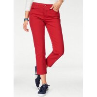 Marken-7/8-Jeans, rot