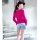 Marken-Shirt m. Volants, pink