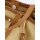Bag in trapeze shape, nature-brown