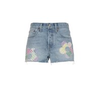 Marken-Damen-Jeansshorts 501*Original, hellblau