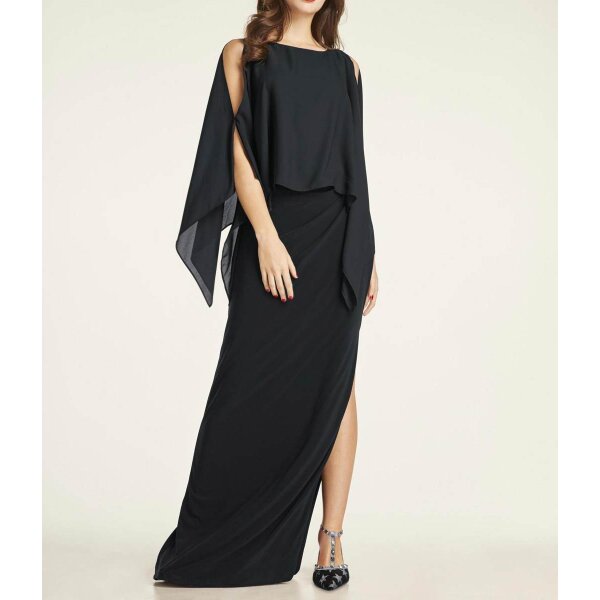 Evening gown, black