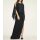 Evening gown, black