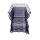Print blouse, navy-white