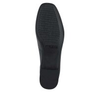 Lederslipper m. Tasseln, schwarz