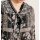 Chiffon blouse with slip tie, black-multicolour